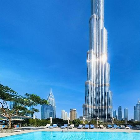 Gorgeous High Floor 3-Bed With Full Burj View Apartment Dubai Exterior photo