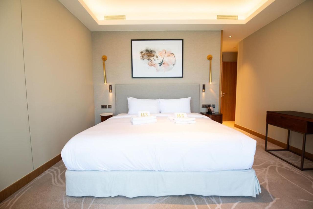Gorgeous High Floor 3-Bed With Full Burj View Apartment Dubai Exterior photo