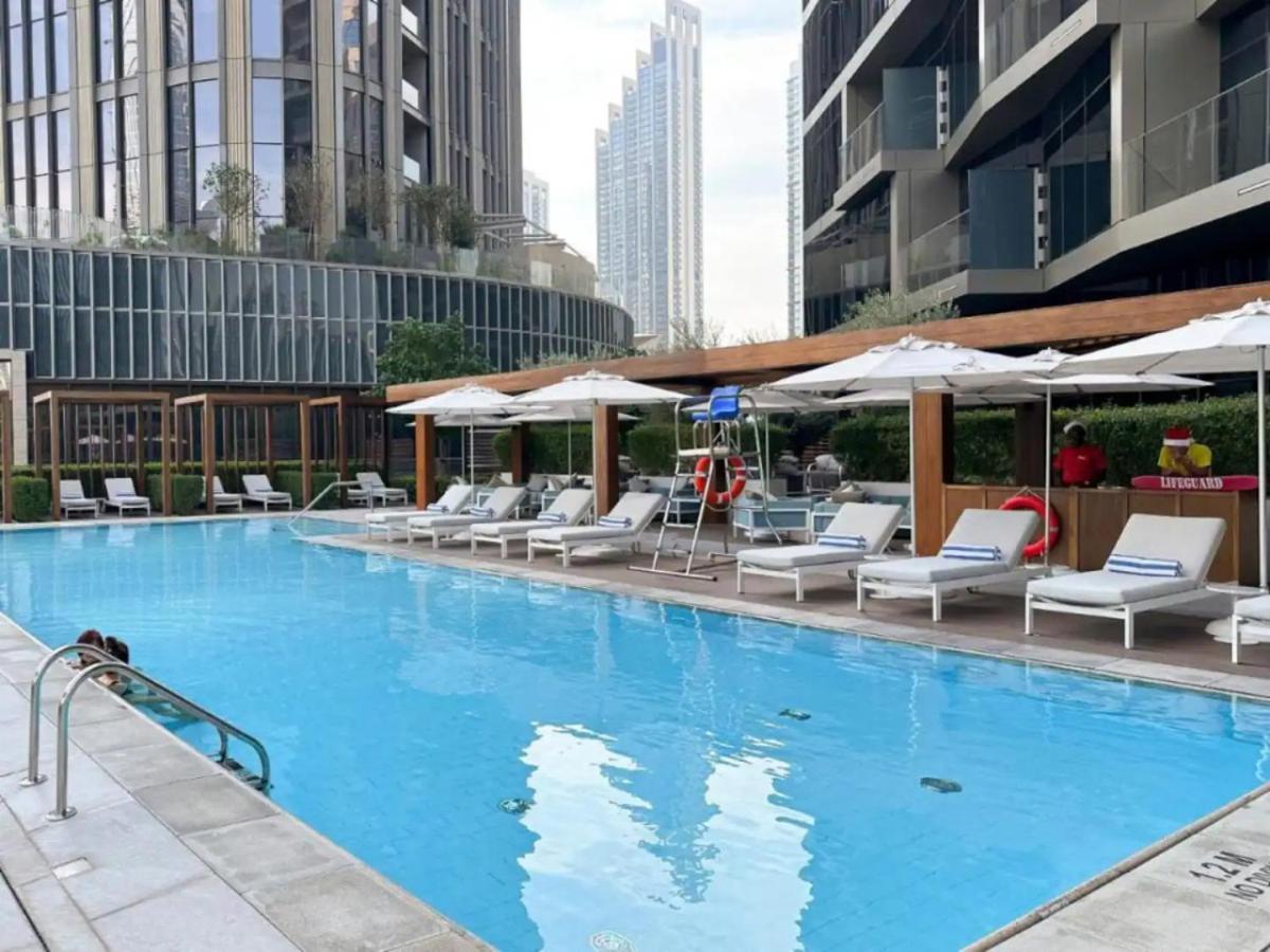 Gorgeous High Floor 3-Bed With Full Burj View Apartment Dubai Exterior photo