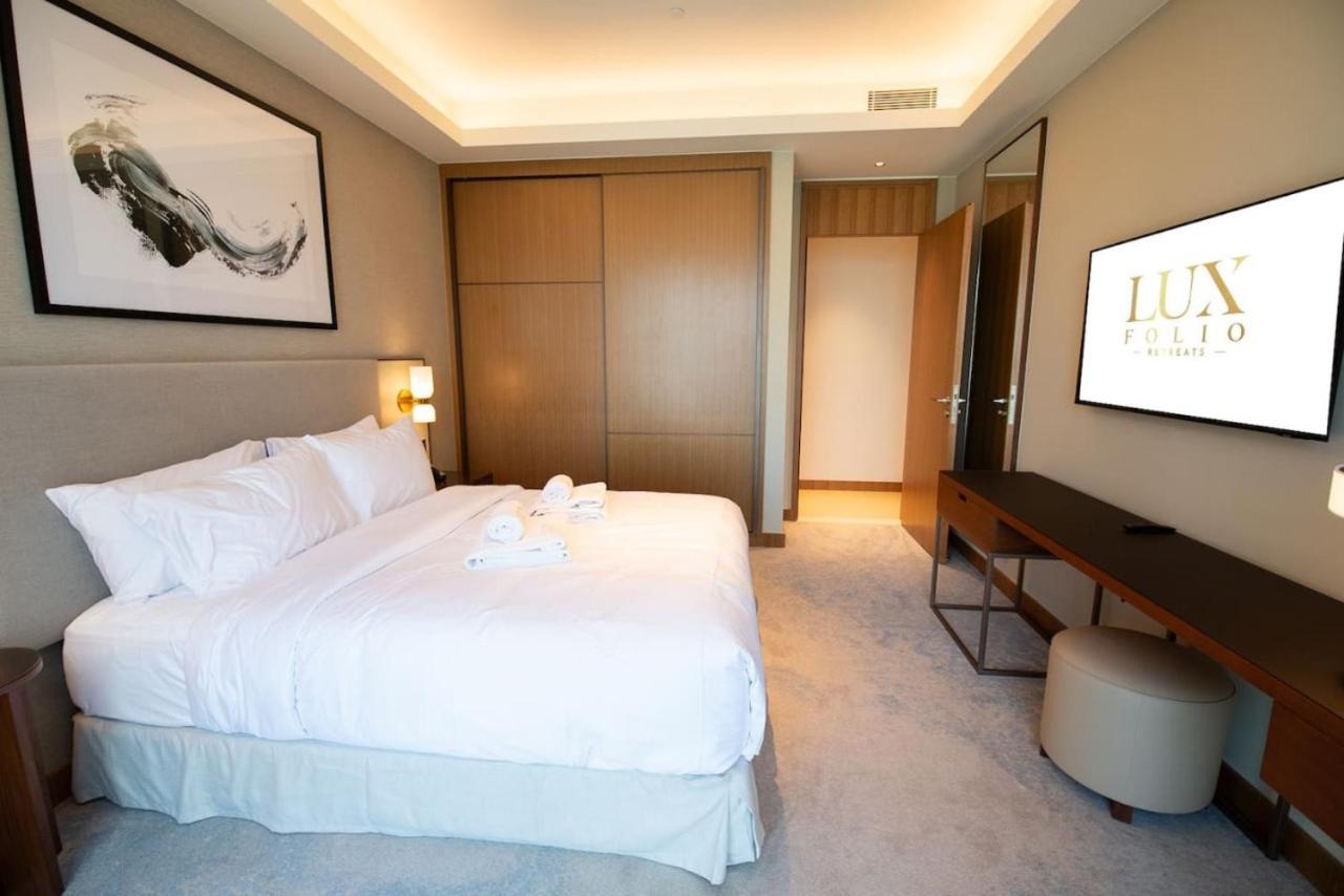 Gorgeous High Floor 3-Bed With Full Burj View Apartment Dubai Exterior photo