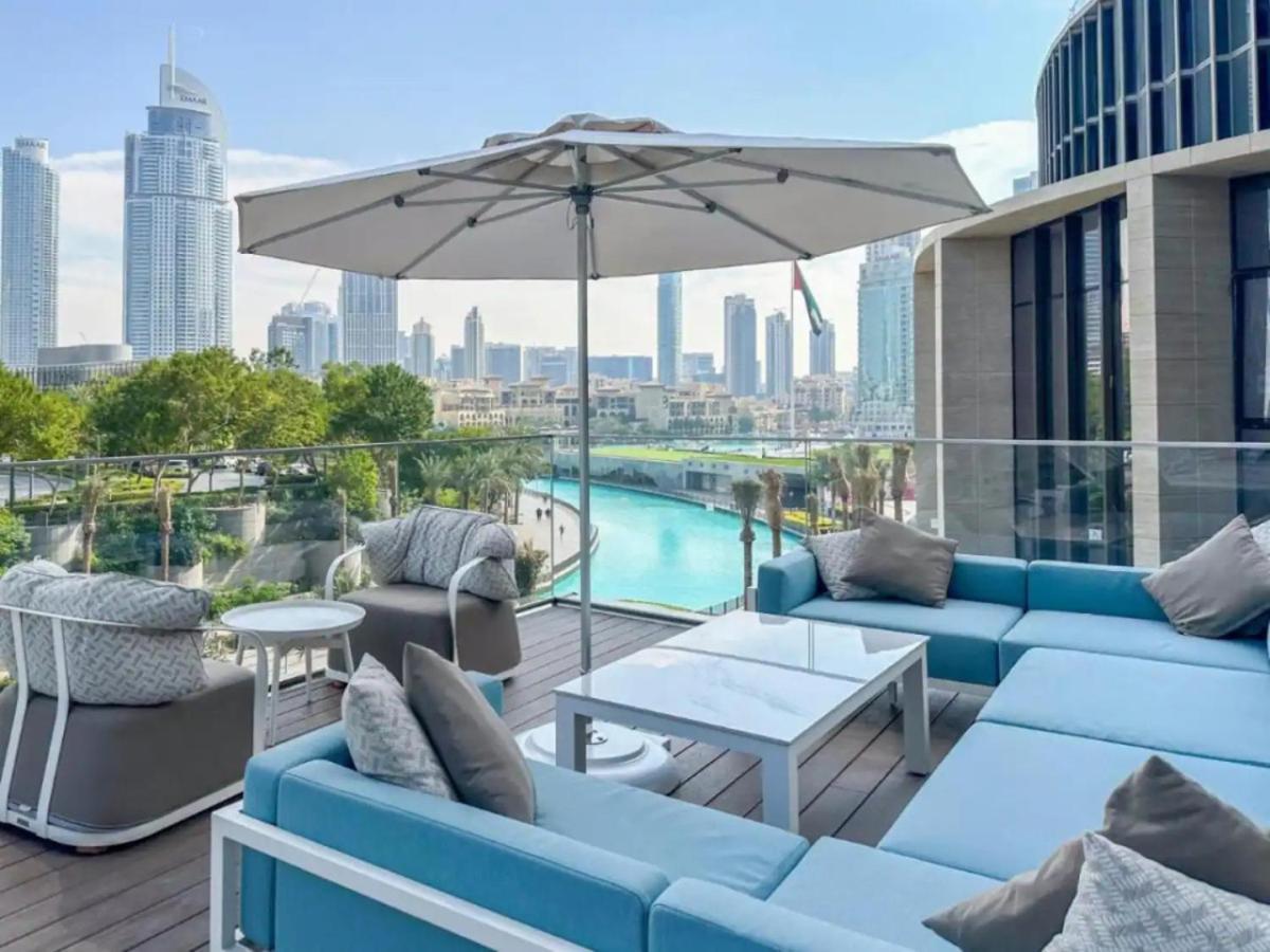 Gorgeous High Floor 3-Bed With Full Burj View Apartment Dubai Exterior photo