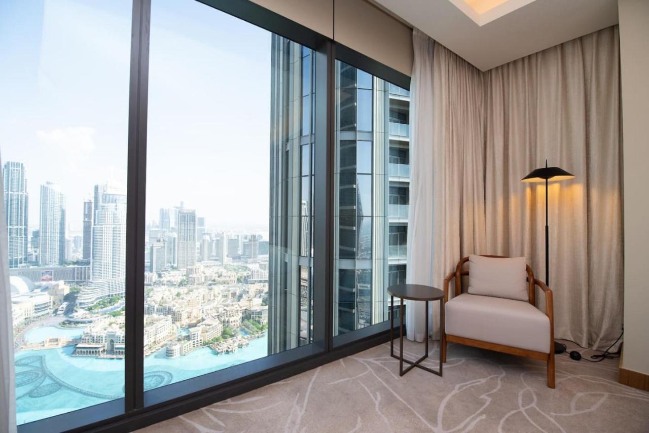 Gorgeous High Floor 3-Bed With Full Burj View Apartment Dubai Exterior photo