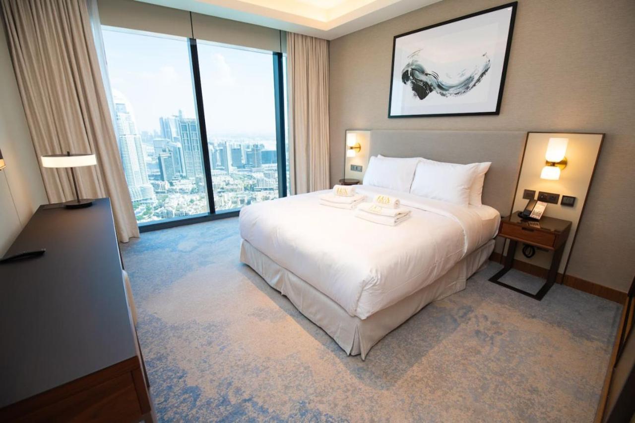 Gorgeous High Floor 3-Bed With Full Burj View Apartment Dubai Exterior photo