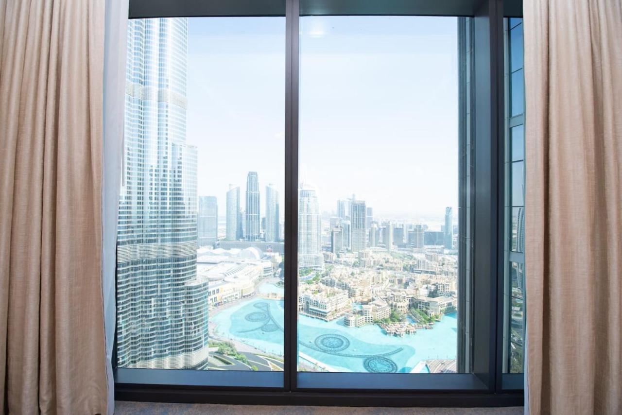 Gorgeous High Floor 3-Bed With Full Burj View Apartment Dubai Exterior photo