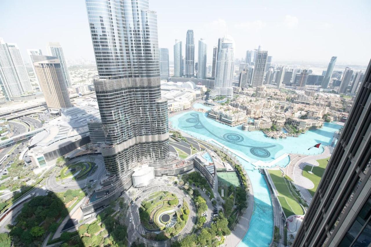 Gorgeous High Floor 3-Bed With Full Burj View Apartment Dubai Exterior photo