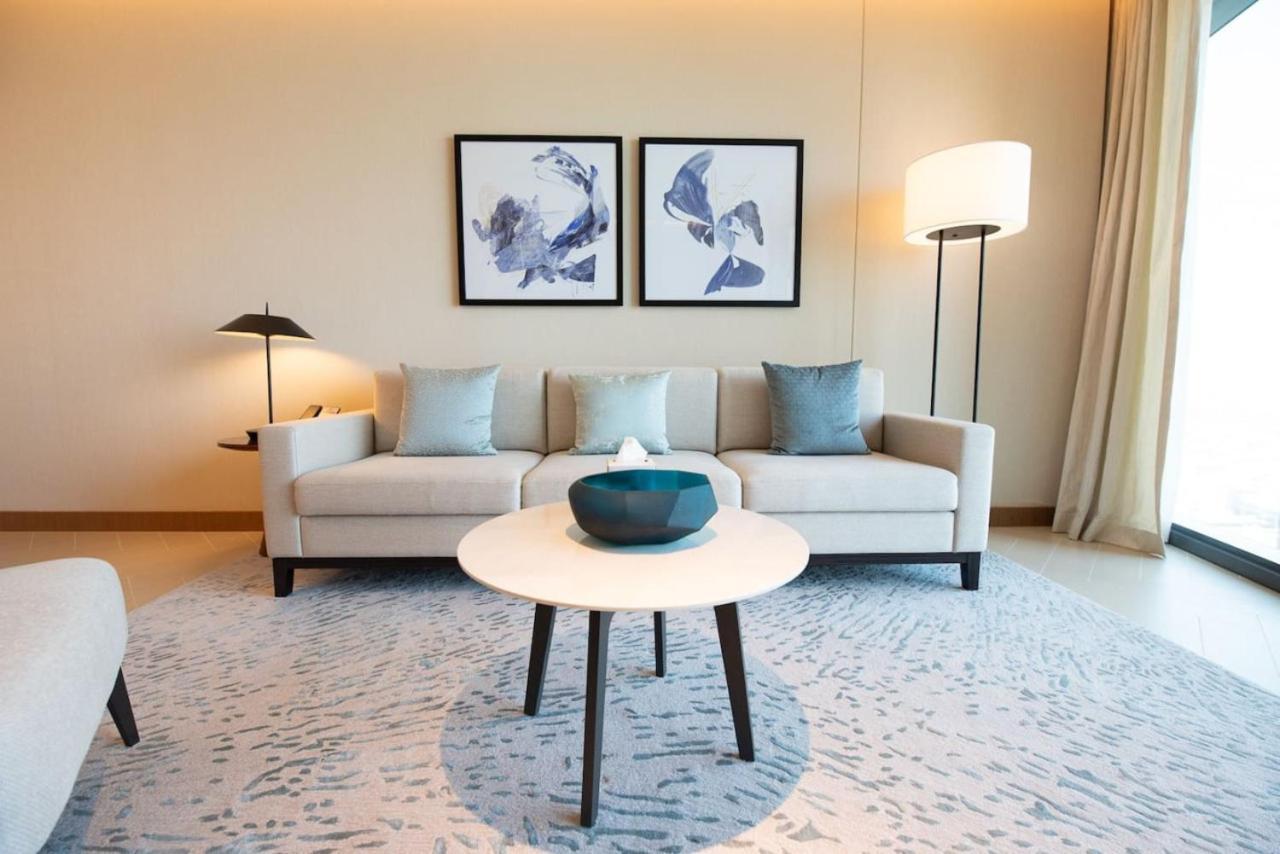 Gorgeous High Floor 3-Bed With Full Burj View Apartment Dubai Exterior photo