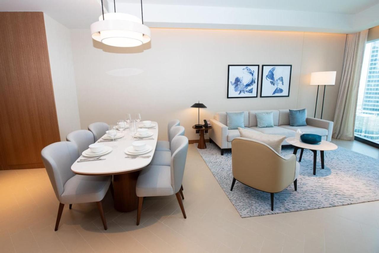 Gorgeous High Floor 3-Bed With Full Burj View Apartment Dubai Exterior photo