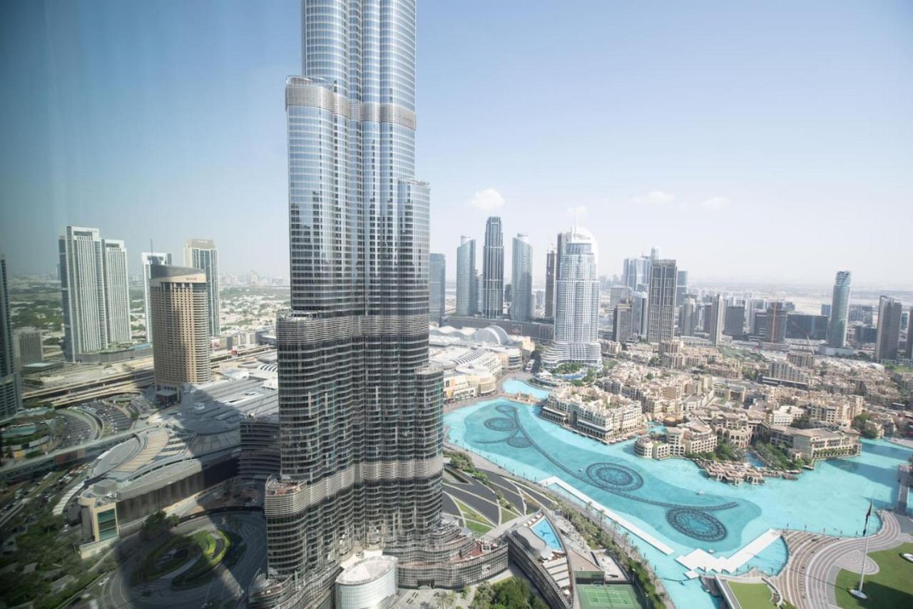 Gorgeous High Floor 3-Bed With Full Burj View Apartment Dubai Exterior photo