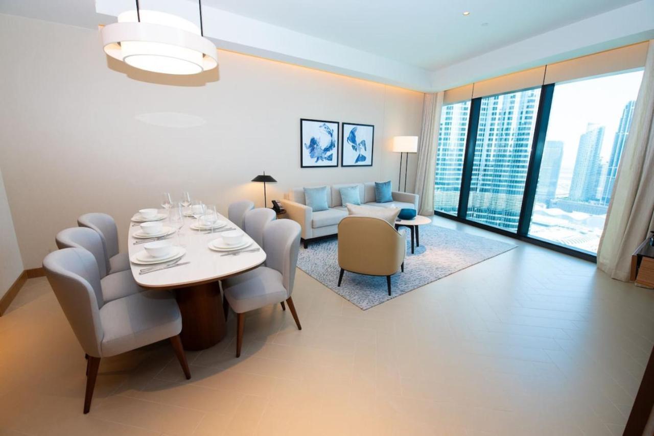 Gorgeous High Floor 3-Bed With Full Burj View Apartment Dubai Exterior photo